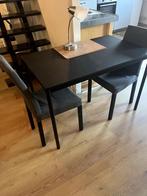 Dining Table with 2 Chairs, Ophalen, 100 tot 150 cm, Tot twee personen, 50 tot 100 cm