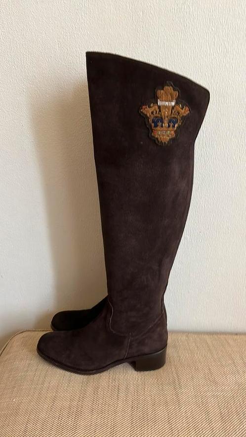 Moloh maat 39, Kleding | Dames, Schoenen, Gedragen, Hoge laarzen, Bruin, Ophalen of Verzenden