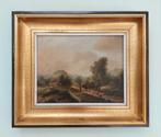 J. Corver (ps. J.J.C. Spohler) - Olieverf in vergulde lijst, Ophalen of Verzenden