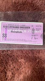 AJAX EUROPACUP TICKET 1971/1972, Verzamelen, Ophalen of Verzenden, Gebruikt, Ajax