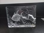 Glassculptuur vis, 16x22 cm, Goebel, Antiek en Kunst, Antiek | Glas en Kristal, Ophalen of Verzenden