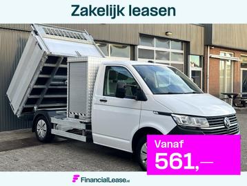 Volkswagen Transporter 2.0 TDI 150pk Pick up Kipper Airco Cr beschikbaar voor biedingen