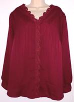 Shein Curve tuniek maat 4XL(52/54), Ophalen of Verzenden, Zo goed als nieuw, Rood, Blouse of Tuniek