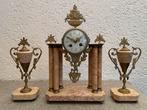 Antieke Franse Empire pendule 6-koloms, Antiek en Kunst, Antiek | Klokken, Ophalen