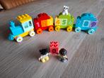 Duplo getallentrein, Kinderen en Baby's, Speelgoed | Duplo en Lego, Ophalen of Verzenden, Zo goed als nieuw, Complete set, Duplo