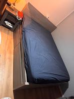 Bed met opbergruimte 140x200, Ophalen, Tweepersoons, 140 cm, Zo goed als nieuw