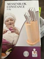 Nieuw: messenblok incl messen, Ophalen of Verzenden, Zo goed als nieuw