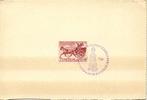 afstempeling Dag van den Postzegel - Amsterdam - 1943, Postzegels en Munten, Brieven en Enveloppen | Nederland, Overige typen