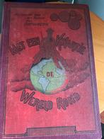 Oud boek met een kwartje de wereld rond. Antoinette, Ophalen of Verzenden