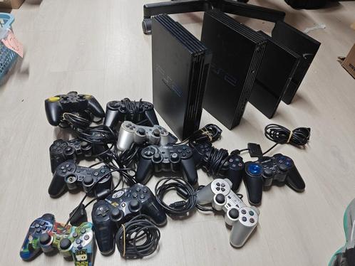 DEFECT PS2 consoles en controllers, Spelcomputers en Games, Spelcomputers | Sony PlayStation 2, Zo goed als nieuw, Zwart, Ophalen of Verzenden