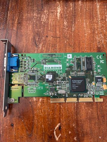 IBM Diamond 8MB AGP Videokaart - S3 Savage4pro beschikbaar voor biedingen