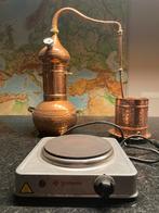 Koperen Distilleerketel met Kookplaat, Ophalen, Gebruikt