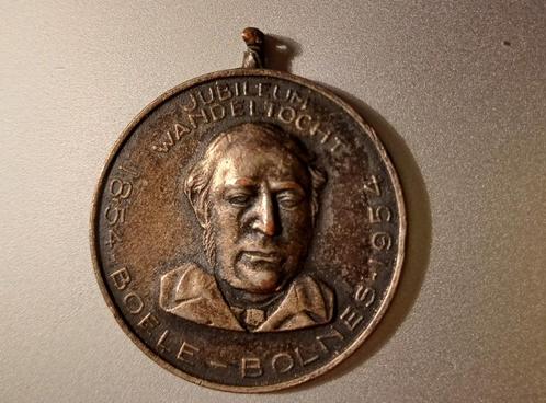 Medaille Ridderkerk Boele Bolnes Jubileum 1854-1954 wandel, Postzegels en Munten, Penningen en Medailles, Overige materialen, Verzenden