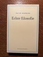 Oudemans, Th. C. W. - Echte filosofie, Boeken, Verzenden