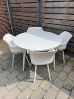 Hartman 5 delige tuinset, 4 zitplaatsen, Kunststof, Gebruikt, Ophalen of Verzenden