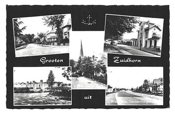 977644 Zuidhorn 1966 Groningen Nette oude kaart Onbeschreven beschikbaar voor biedingen