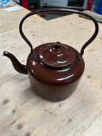 Vintage Emaille Theepot/Zakketel, Ophalen of Verzenden
