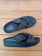 Fitflop Twiss Sandalen Maat 39, Zwart, Zo goed als nieuw, Fitflop, Sandalen of Muiltjes