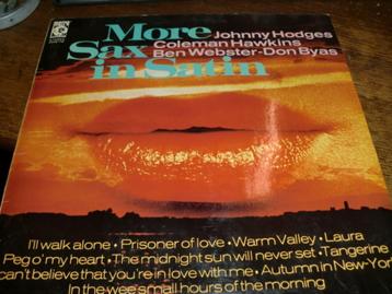 More Sax In Satin  Hodges/Hawkins/Webster/Byas Metro   LP   beschikbaar voor biedingen