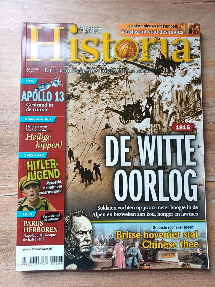 Historia Magazine - De Witte Oorlog 2013, Boeken, Tijdschriften en Kranten, Gelezen, Wetenschap en Natuur, Ophalen of Verzenden