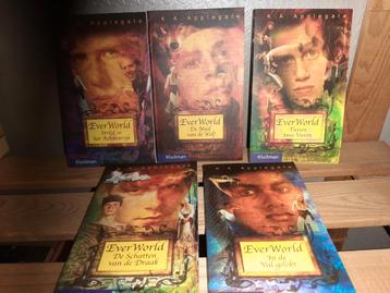 EverWorld Boeken Serie - K.A. Applegate beschikbaar voor biedingen