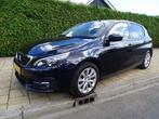 Peugeot 308 1.2 PT 130Pk ALLURE-Media APP-Cruise-Pdc-Trkh-Pd, Auto's, Peugeot, Voorwielaandrijving, Gebruikt, Euro 6, Blauw