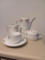 Antieke art deco mokka set uit Tsjechië. DF EPIAG., Antiek en Kunst, Antiek | Servies compleet, Ophalen of Verzenden