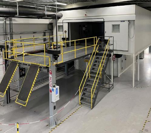 Hefbrug 5 ton incl. trap, Auto diversen, Autogereedschap, Zo goed als nieuw, Ophalen