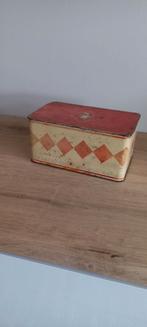 Vintage Bolletje koektrommeltje, Verzamelen, Blikken, Ophalen of Verzenden, Gebruikt, Beschuit, Bolletje