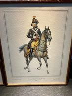 4 litho’s Wolfgang Pritt, cavalerie, Ophalen of Verzenden