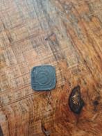 Vierkante Stuiver 1941 - Oorlogsgeld, Ophalen, Gebruikt