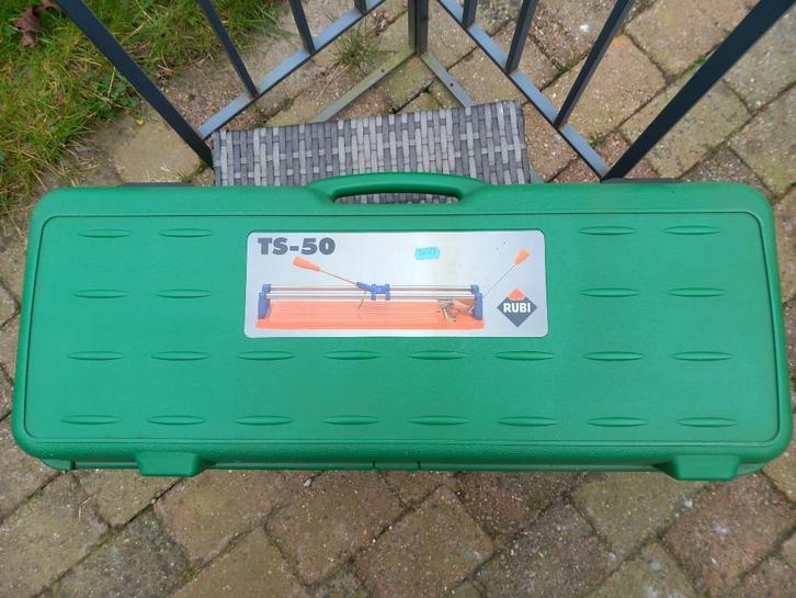 Te koop: Professionele Rubi TS-50 tegelsnijder, Doe-het-zelf en Verbouw, Gereedschap | Handgereedschap, Zo goed als nieuw, Ophalen of Verzenden