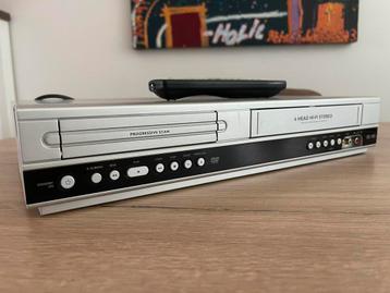 Philips DVP3350V VHS videorecorder DVD speler combi beschikbaar voor biedingen