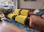 Harvink design stoelen (2x), geel, Huis en Inrichting, Ophalen, Zo goed als nieuw, 75 tot 100 cm, 50 tot 75 cm