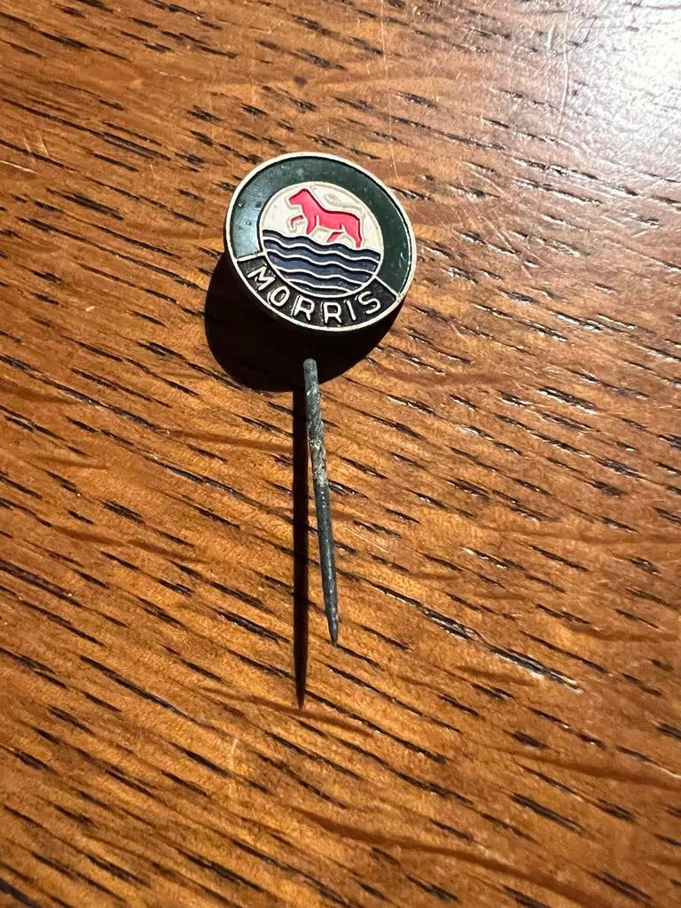 Vintage Morris Auto Pin Badge, Ophalen of Verzenden