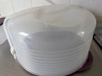 Tupperware Taartdoos, Huis en Inrichting, Keuken | Tupperware, Ophalen of Verzenden, Zo goed als nieuw, Paars, Overige typen