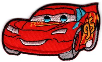 Cars stoffen opstrijk patch embleem #1 beschikbaar voor biedingen