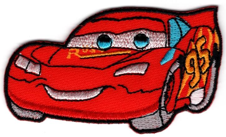 Cars stoffen opstrijk patch embleem #1, Verzamelen, Kleding en Patronen, Nieuw, Overige typen, Verzenden