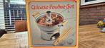 Vintage Chinese Fonduepan - Compleet met accessoires, Huis en Inrichting, Keuken | Keukenbenodigdheden, Ophalen, Gebruikt