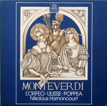Monteverdi - Uit 3 opera's - Harnoncourt (3 lp's, 1977) beschikbaar voor biedingen