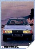 Folder Talbot Tagora 1983, Ophalen of Verzenden, Gelezen, Overige merken