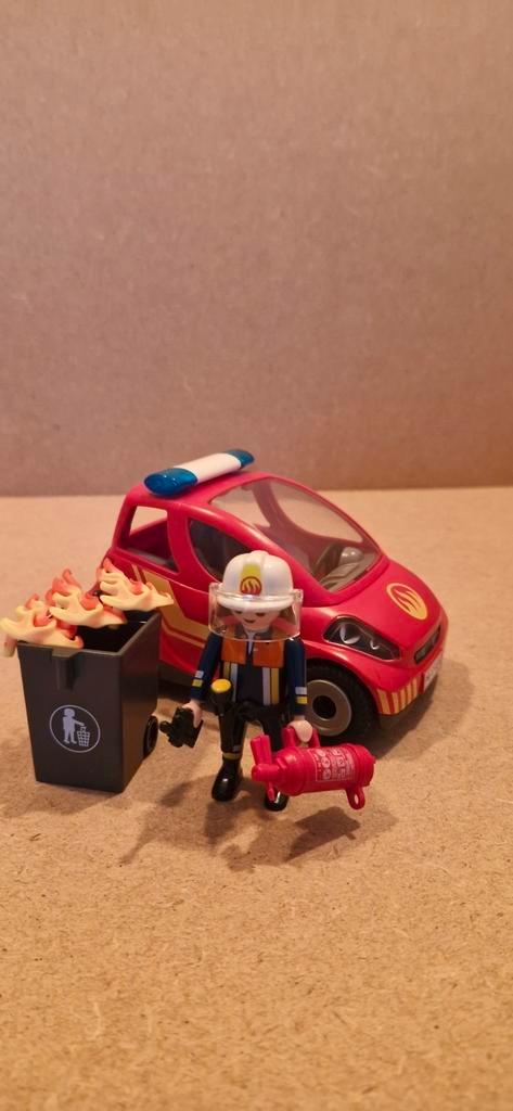 Playmobil brandweer 9235 en 4822, Kinderen en Baby's, Speelgoed | Playmobil, Zo goed als nieuw, Ophalen of Verzenden