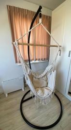 Hangstoel met standaard, Huis en Inrichting, Stoelen, Ophalen, Gebruikt, Overige kleuren, Eén