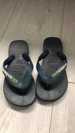 Havaianas brasil blauw 29/30, Overige typen, Havaianas, Ophalen of Verzenden, Zo goed als nieuw