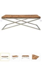 Salontafel sleeperwood Rixos, Gebruikt, 100 tot 150 cm, Minder dan 50 cm, Rechthoekig