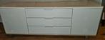 Hoogglans witte dressoir - Kast, Huis en Inrichting, Kasten | Dressoirs, Ophalen, Gebruikt