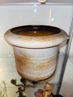 Mega grote vintage bloempot van Vest Keramiek van Woerden, Ophalen