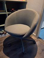 Grijze draaistoel - Ikea Skruvsta, Huis en Inrichting, Stoelen, Ophalen, Grijs, Eén