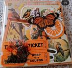 Ephemera sets snailmail journal scrapbook, Verzenden, Nieuw