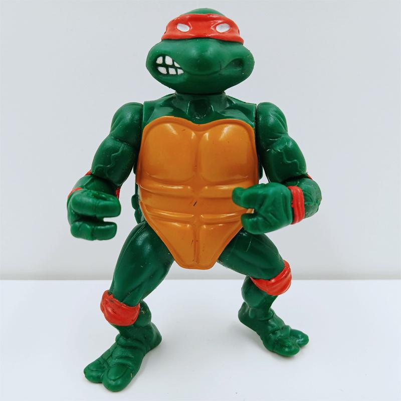 TMNT Michelangelo Playmates Toys 1988 Action Figure, Ophalen of Verzenden, Gebruikt